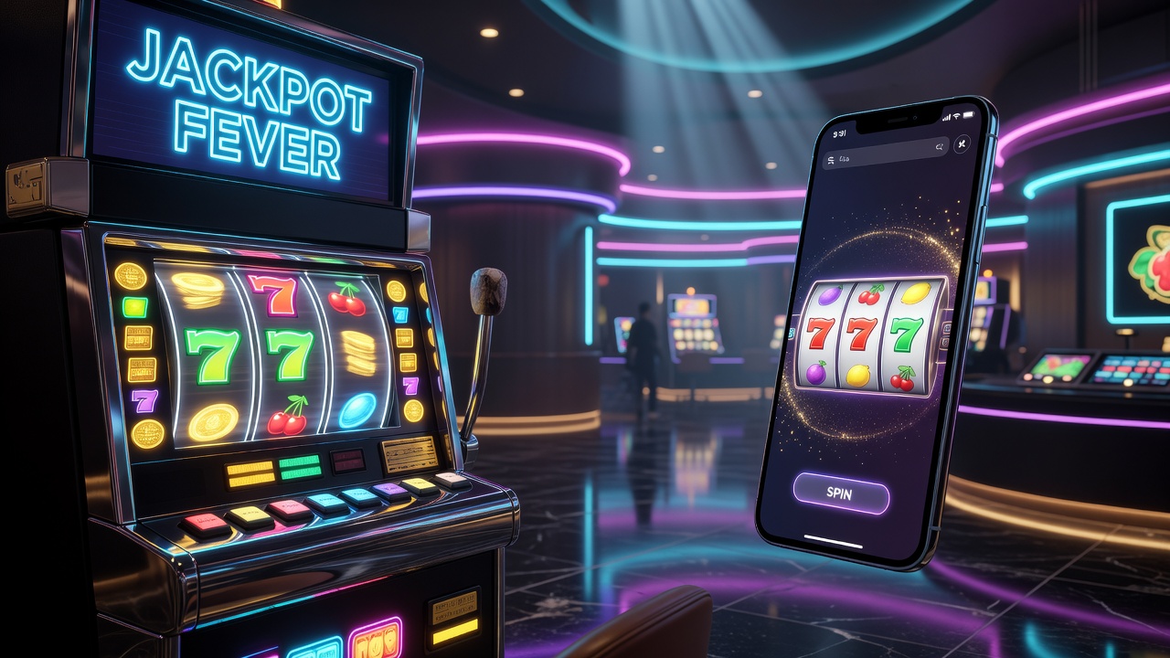 Arten von Spielautomaten: Online vs. Physisch - spielautomaten