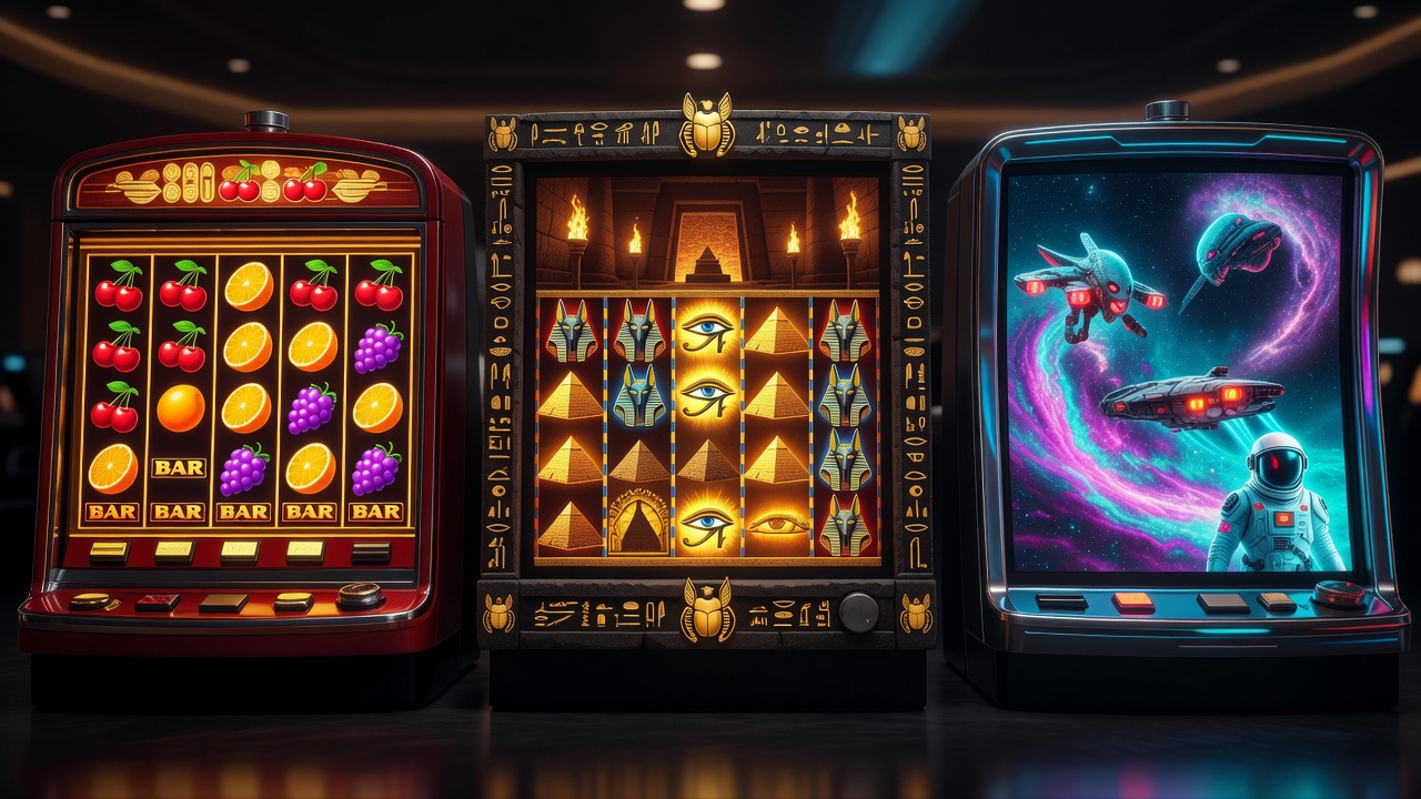 Verschiedene Arten von Online Spielautomaten - online slots